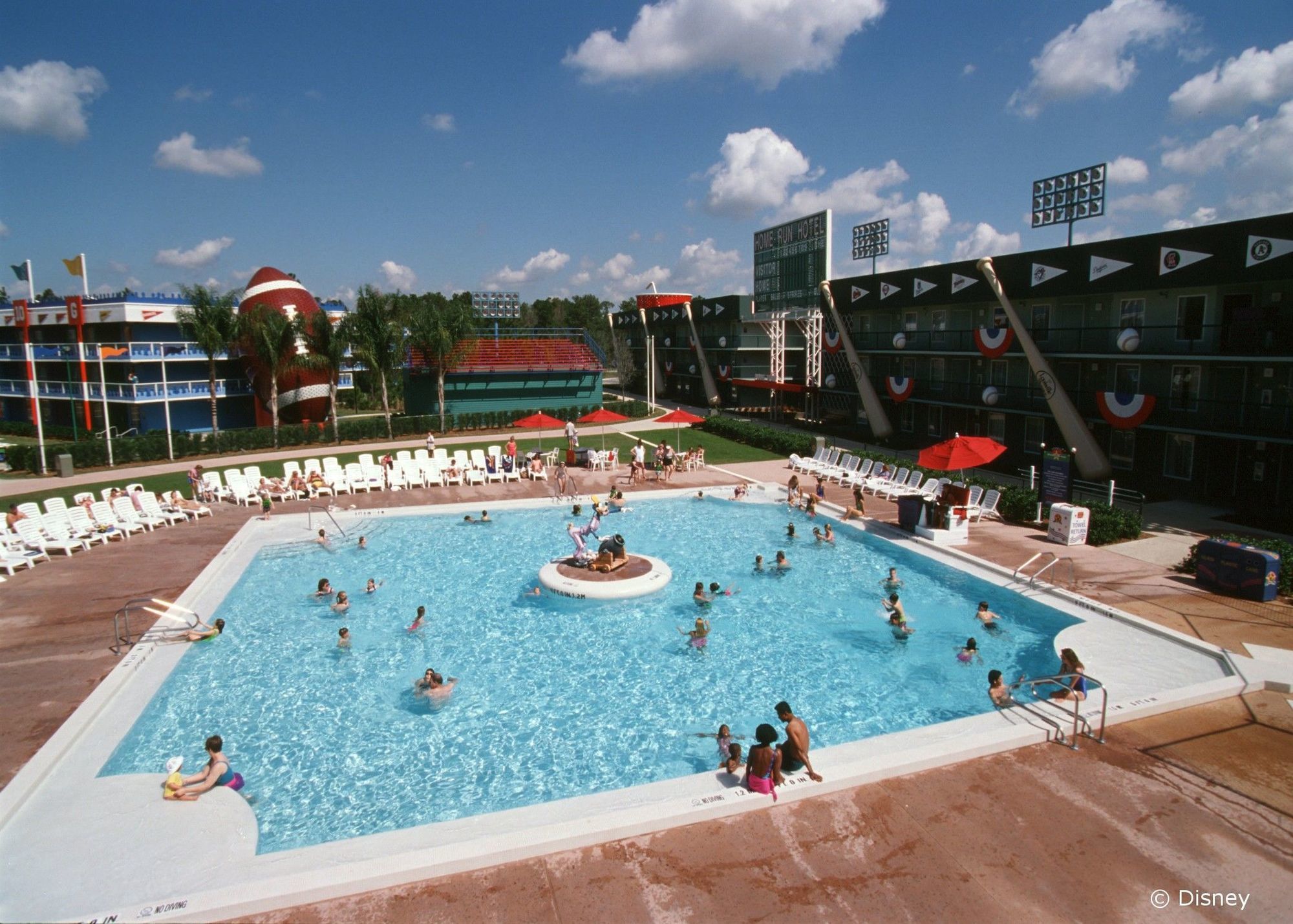 Disney'S All-Star Sports Resort Lake Buena Vista Eksteriør billede